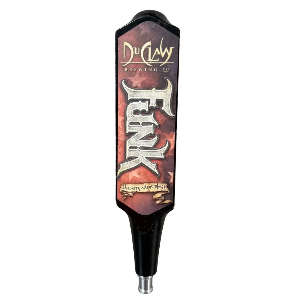 DuClaw Brewing Funk Tap Handle Black Blueberry Citrus Wheat Bar Decor Craft Beer